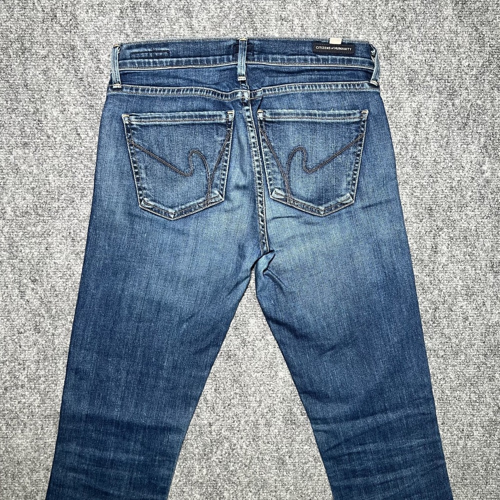 Citizens of Humanity Emmanuelle Slim Boot Jeans Size 25 Med Wash Flared (28x32) - Picture 12 of 12
